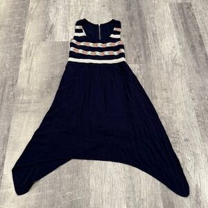 Excellent Condition! Paper Doll Size 12 Girls Dress in Navy‎